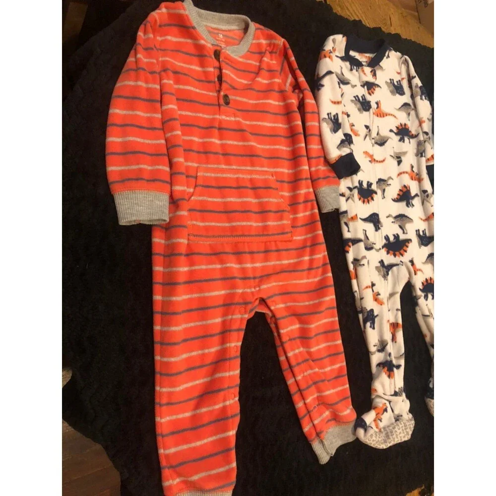 18m 18 month 3pc boys lot pjs outfits